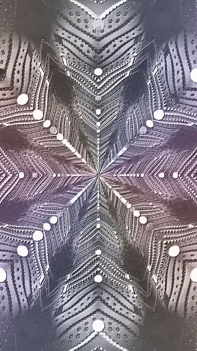 Pulsating Metallic Vortex Neon Tunnel VJ Loop 9:16 Reels 60fps Screensaver