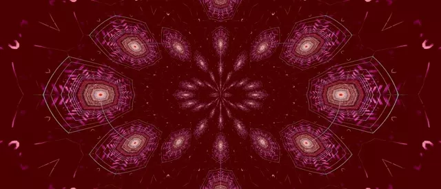 Pulsating Neon Tunnel Kaleidoscope | 21:9 Ultrawide 60fps VJ Loop Screensaver