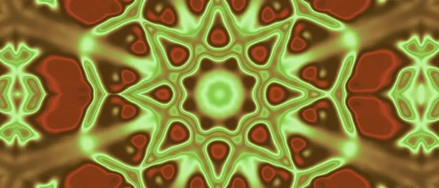 Pulsating Neon Tunnel Kaleidoscope 21:9 Ultrawide 60fps VJ Loop Screensaver