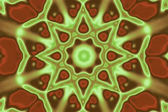 Pulsating Neon Tunnel Kaleidoscope | VJLoops 60fps 3:2 Screensaver