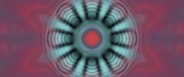 Terowong Neon Berdenyut VJ Loop 2.39:1 Cinemascope 60fps Screensaver