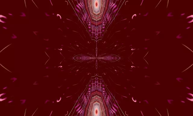 Pulsating Neon Tunnel VJ Loop 5:3 Wide 60fps Screensaver Animation