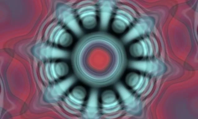 Pulsating Neon Tunnel VJLoops 5:3 Wide 60fps Screensaver Animation