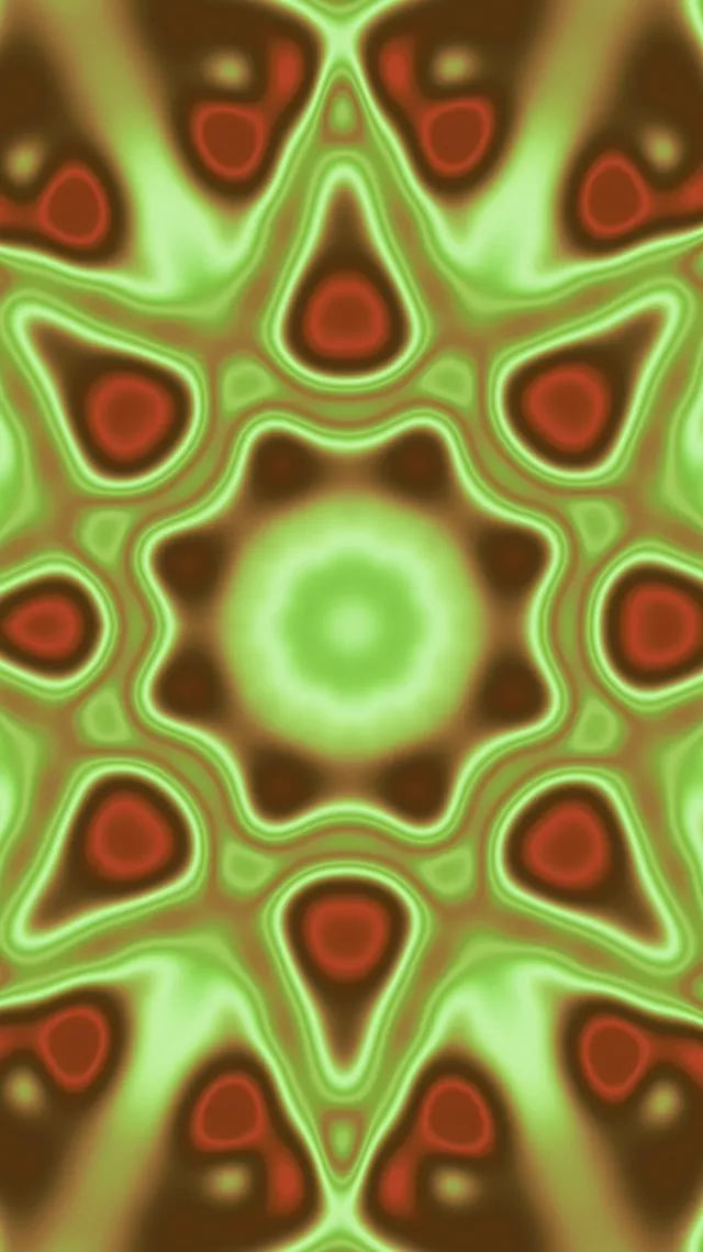 Pultsoatzen duen Neon Tunnel VJLoops 9:16 Reels 60fps Pantaila-babeslea Kaleidoskopioa