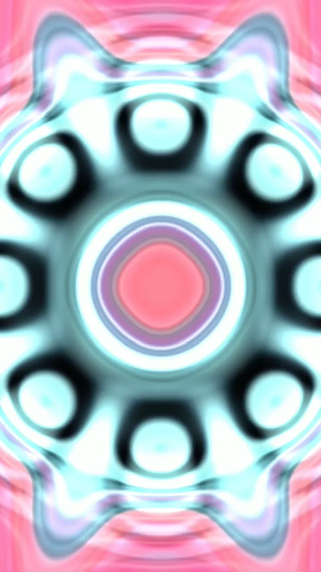 Pulsating Neon Tunnel VJLoops 9:16 Reels 60fps Screensaver Motion Background