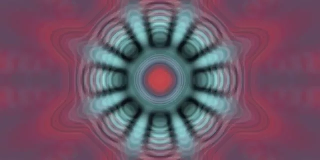 Túnel Neón Vórtice Pulsante 2:1 Univisium 60fps VJ Loop Protector de Pantalla