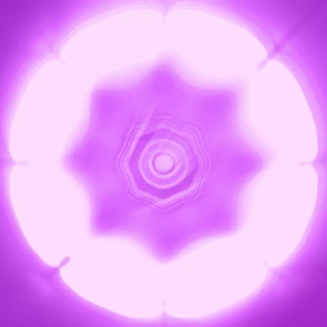 Pulsating Purple Neon Tunnel VJ Loop 1:1 Square 60fps Screensaver