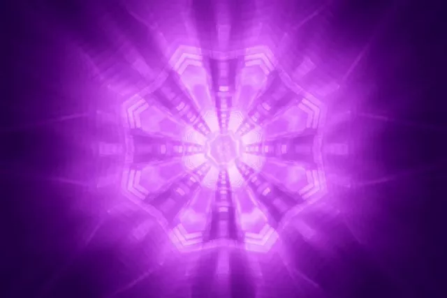 Pulsating Purple Neon Tunnel VJ Loop 60fps 3:2 Screensaver