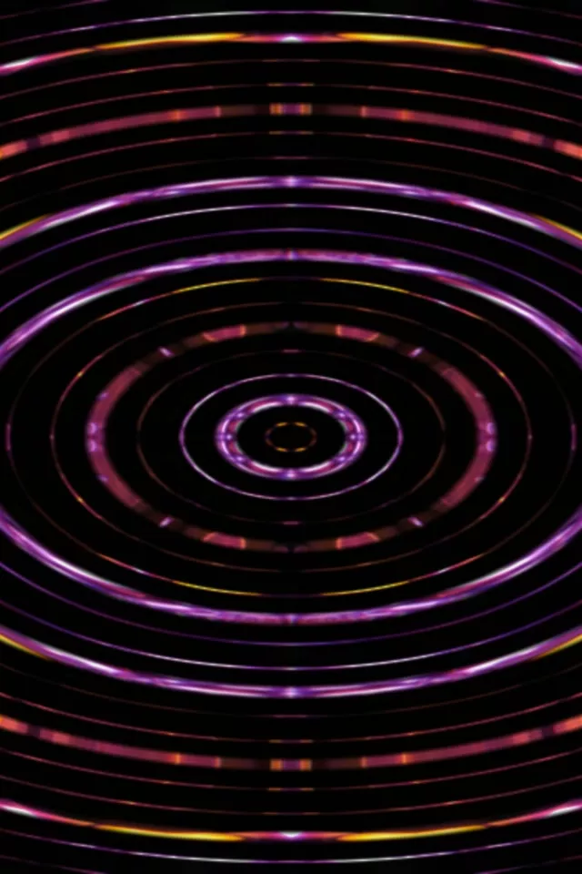 Pulsating Purple Neon Tunnel VJ Loop 9:16 60fps Screensaver