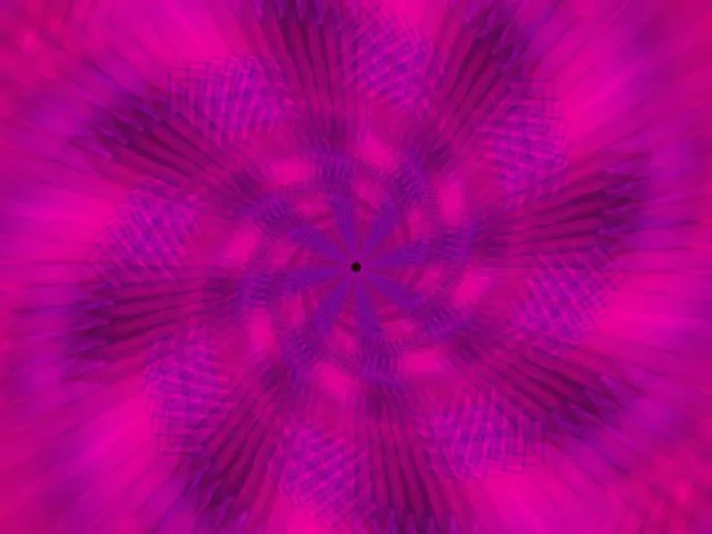 Pulsating Radial Neon Tunnel 4:3 Classic 60fps VJ Loop Screensaver