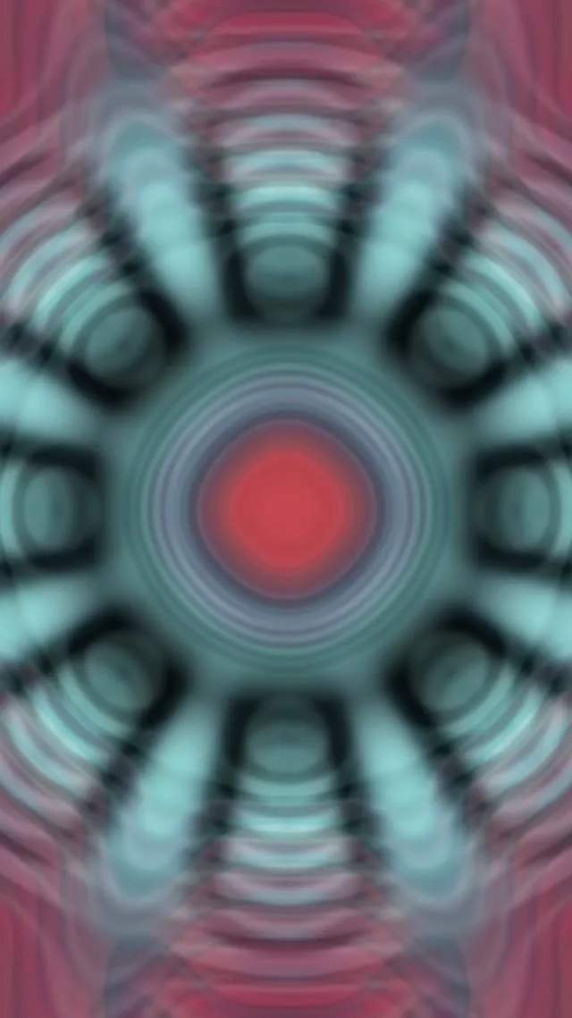 Pulsating Gorri Core Neon Tunnel | 9:16 Reels | 60fps VJLoops Screensaver