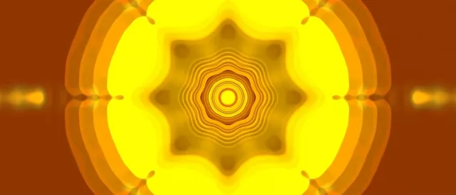 Pulsating Star Neon Tunnel 21:9 Ultrawide 60fps VJ Loop Screensaver