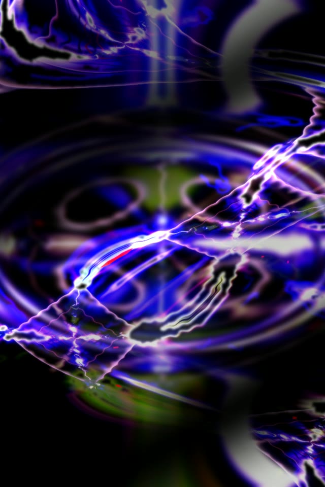 Purple Electric Neon Tunnel VJ Loop 9:16 60fps Screensaver Motion Background
