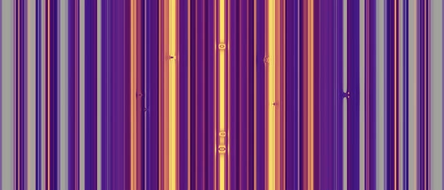 Purple Gold Neon Tunnel VJ Loop 21:9 Ultrawide 60fps Screensaver