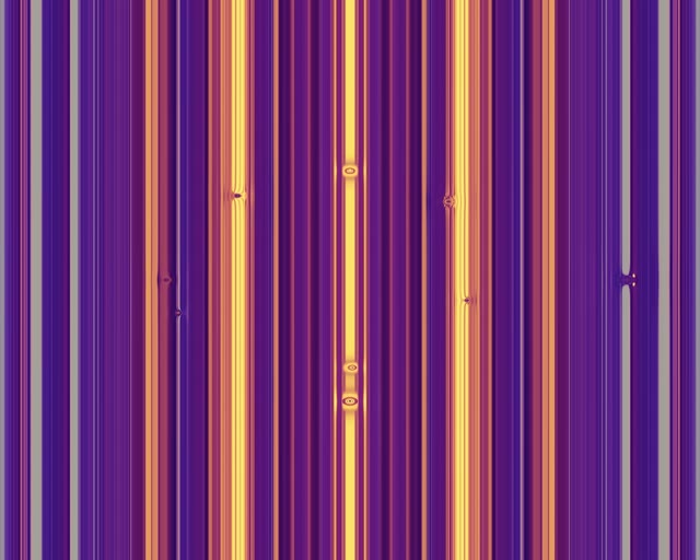 Purple Gold Neon Tunnel VJ Loop 5:4 Industrial 60fps Screensaver Motion