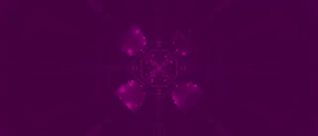 Purple Neon Tunnel Fractal Screensaver 21:9 Ultrawide 60fps VJ Loop