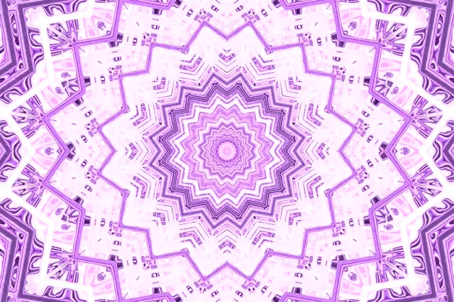 Kaleidoskop Terowong Neon Ungu 3:2 surface 60fps Penyelamat Skrin VJ Loop