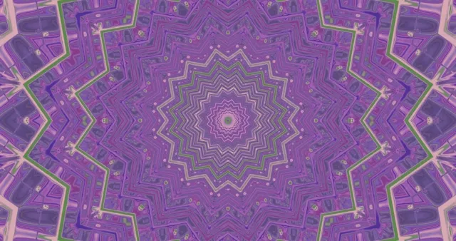 Purple Neon Tunnel Kaleidoscope 4k uhd 60fps screensaver Vj loop