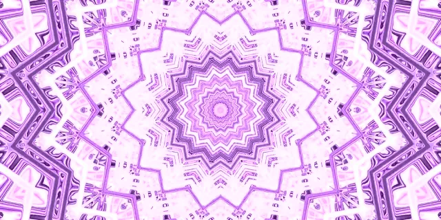 อุโมงค์นีออนม่วง กล้องส่องทรรศน์ Screensaver 2:1 Univisium 60fps VJLoops