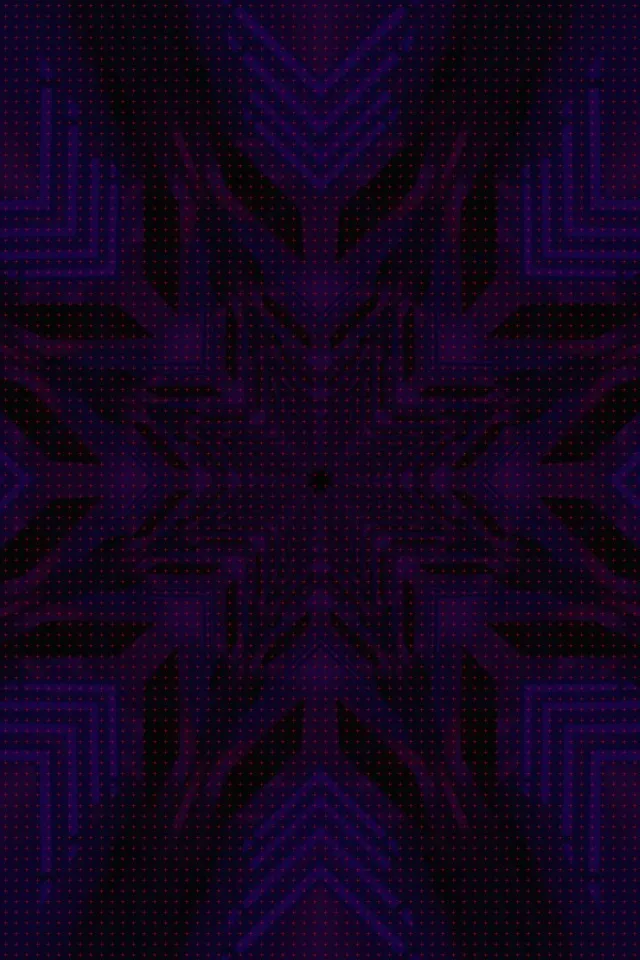 Neon Tunnel Lilla Kryss Kaleidoskop Vj Loop 2:3 Foto Portrett 60fps Skjermsparer