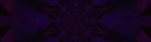 تونل نئون بنفش شِورون گردابی 32:9 Super Ultrawide 60fps محافظ صفحه VJ Loop