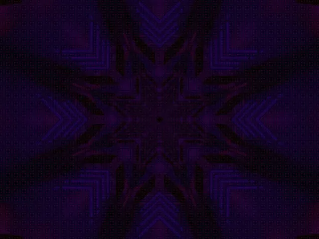 Neon Tunel Ljubičasti Zvezdani Prask VJ Loop 4:3 Klasičan 60fps Čuvar Ekrana