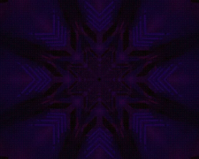 Neonový tunel fialový hvězdný výbuch VJ Loop 5:4 Industrial 60fps spořič obrazovky