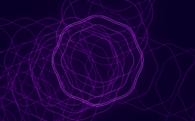 Purple Neon Tunnel VJ Loop 16:10 Macbook 60fps Screensaver Motion