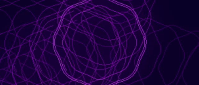 Purple Neon Tunnel VJ Loop 21:9 Ultrawide 60fps Screensaver Animation