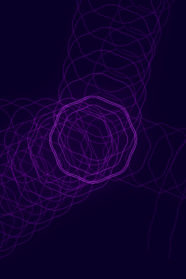 Purple Neon Tunnel VJ Loop 2:3 Portrait 60fps Screensaver Motion