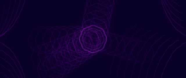 Purple Neon Tunnel VJ Loop 2.39:1 Cinemascope 60fps Screensaver
