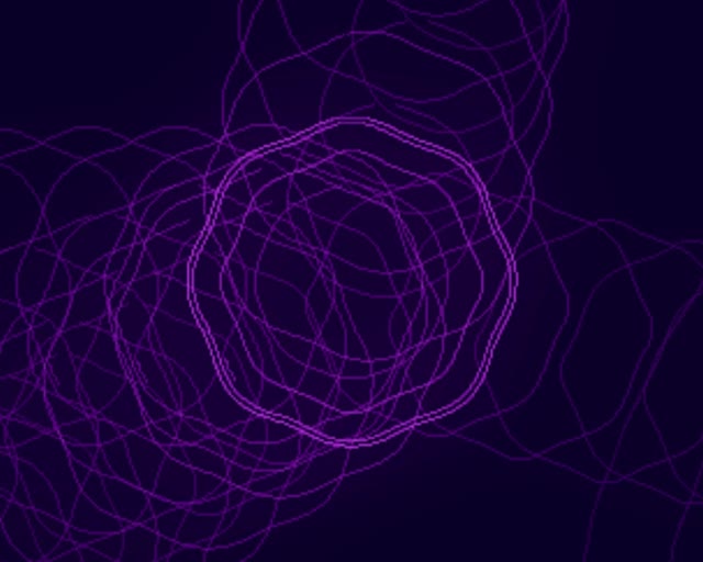 Purple Neon Tunnel VJ Loop 5:4 Industrial 60fps Screensaver Motion