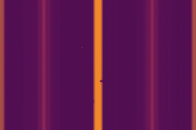 Purple Neon Tunnel with Orange Centerline VJLoops 60fps 3:2 Screensaver
