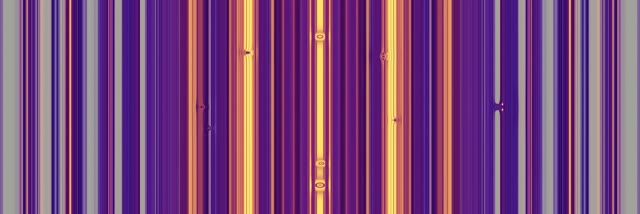 Purple Orange Neon Tunnel 3:1 Ultrawide 60fps VJ Loop Screensaver