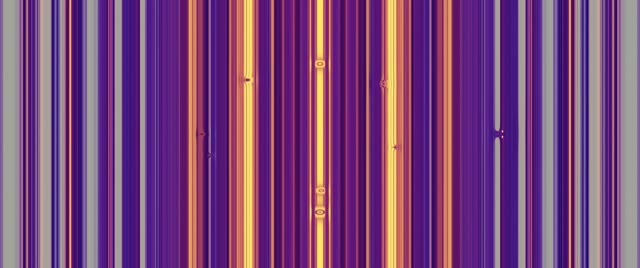 Purple Orange Neon Tunnel VJ Loop 2.39:1 Cinemascope 60fps Screensaver