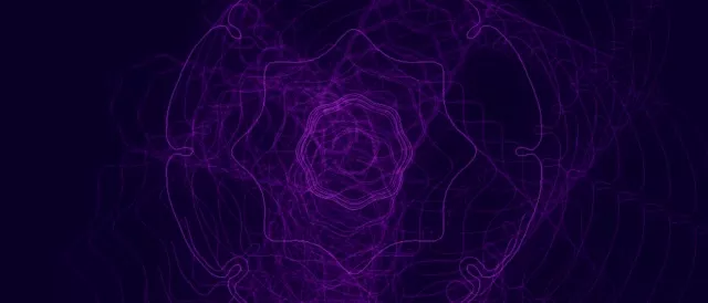 Purple Spiraling Neon Tunnel VJ Loop 21:9 Ultrawide 60fps Screensaver