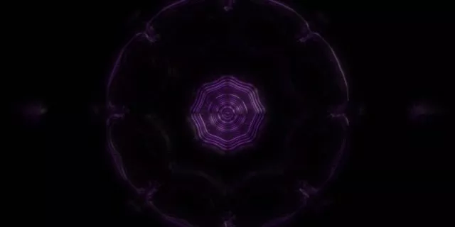 Purple Spiraling Neon Tunnel VJ Loop 60fps 2:1 Univisium Screensaver