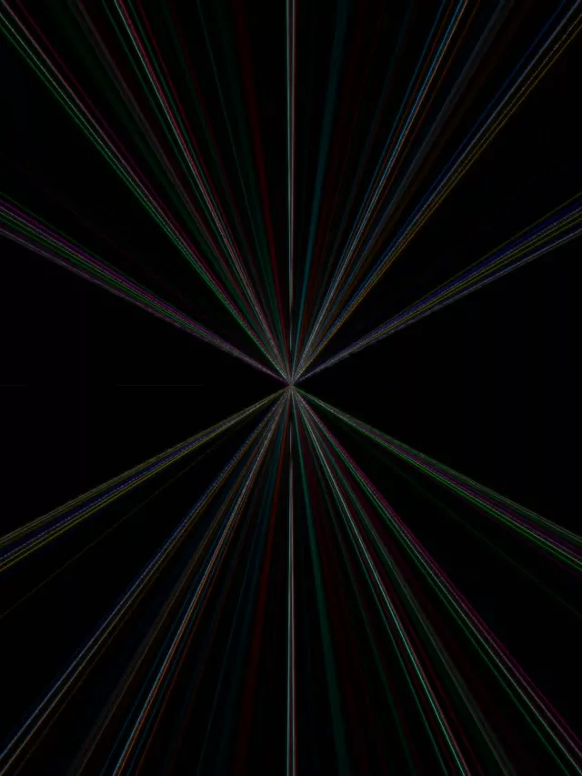 Radiant Neon Tunnel VJ Loop 3:4 iPad Portrait 60fps Screensaver Motion