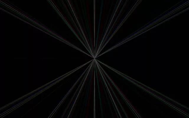 Radiating Neon Tunnel | 16:10 MacBook | 60fps VJ Loop Screensaver
