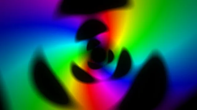 Rainbow Light Spectrum Abstract Motion Background