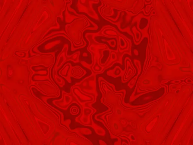 Neon Tonnel Rooi Swart Vloeistof Vorteks VJ Loop 4:3 Klassiek 60fps Skermbewaarder