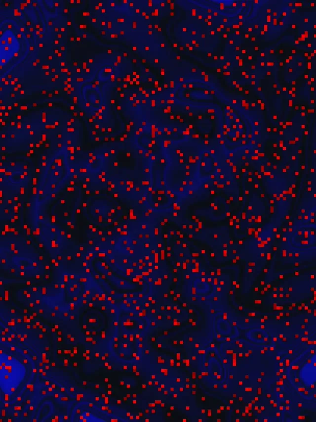 Tunnel Neon Spirale Pixel Rosso VjLoops 3:4 iPad Portrait 60fps Screensaver