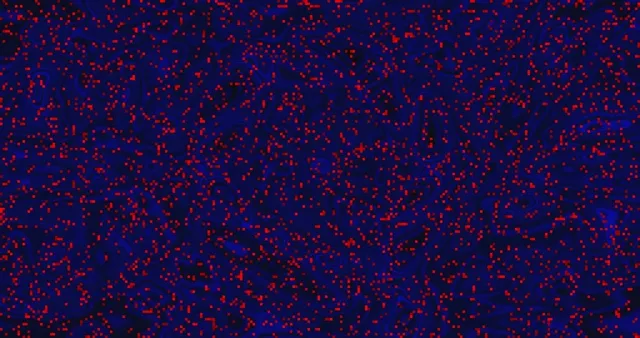 Terowongan Neon Merah Biru Screensaver 4K UHD 60fps VJLoops screensaver pc