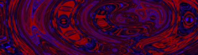 Red Blue Neon Tunnel VJ Loop 32:9 Ultrawide 60fps Screensaver Liquid Motion