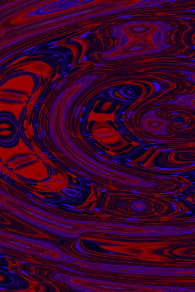Red Blue Neon Tunnel VJ Loop 9:16 60fps Screensaver Motion Background