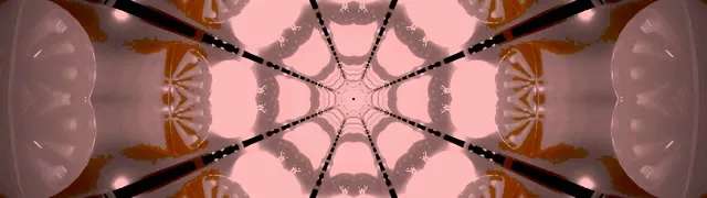 Neon Tunnel Rotes Spinnennetz Vortex 32:9 Super Ultrawide 60fps Screensaver VJ Loop