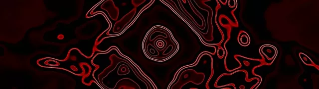 レッドダイヤモンドネオントンネル VJ Loop 32:9 スーパーウルトラワイド 60fps スクリーンセーバー