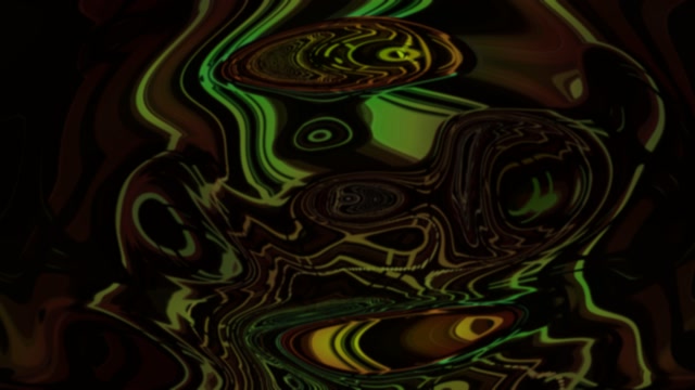 Red Gold Neon Tunnel 60fps Swirling Liquid Motion VJ Loop