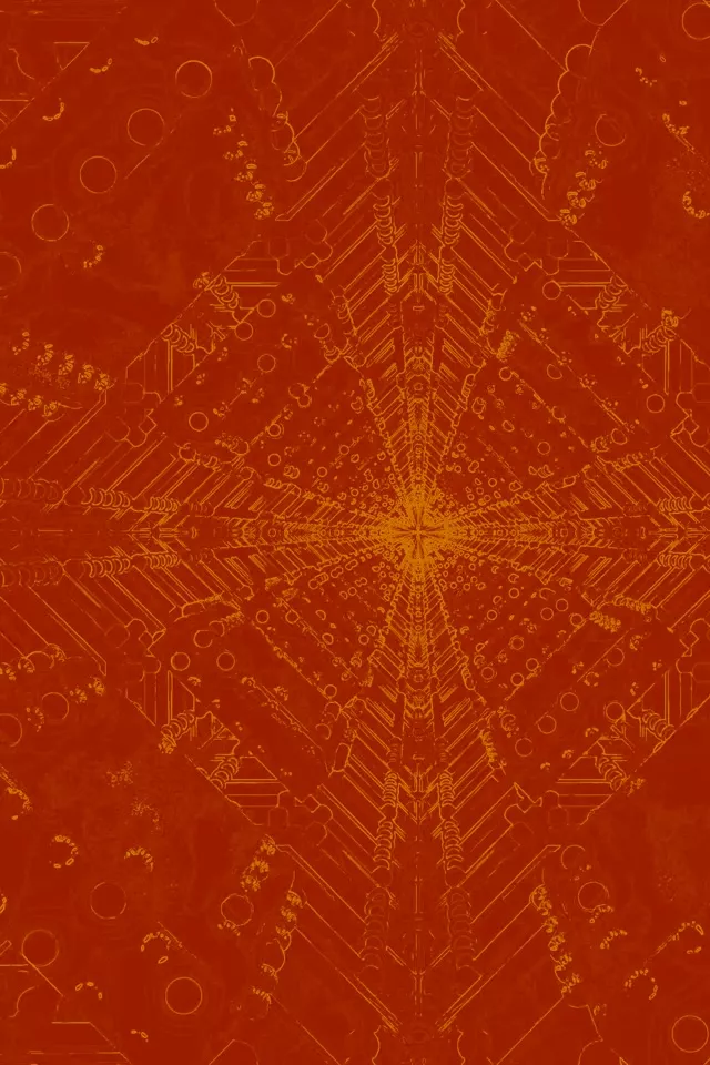 Neona Tunelis Fraktālu Dimanta Uzliesmojums 2:3 Photo Portrait 60fps Ekrānsaudzētājs VJLoops