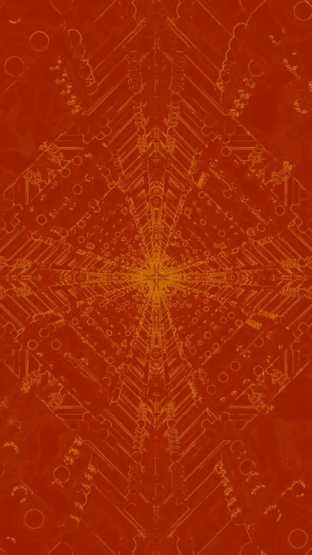 تونل نئون کالیدوسکوپ ستاره انفجار VJ Loop 9:16 ریلز 60fps محافظ صفحه